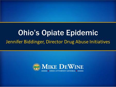 Ohio’s Opiate Epidemic