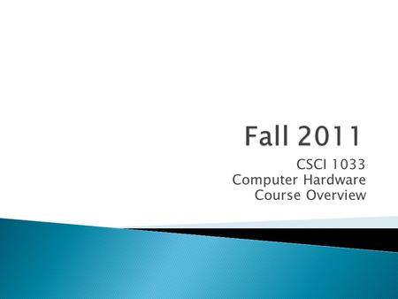 CSCI 1033 Computer Hardware Course Overview. Go to www.labsimonline.com, enter 14- 232TA in the “Enter Promotion Code” box on the bottom right corner.