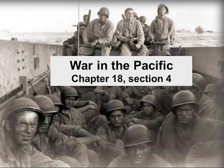 War in the Pacific Chapter 18, section 4. JAPAN RULES THE PACIFIC Japanese victories:  Pearl Harbor,  Wake Island,  Clark Air Force Base,  Guam, 
