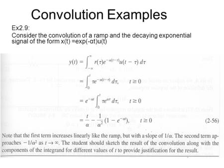 Convolution Examples Ex2.9: