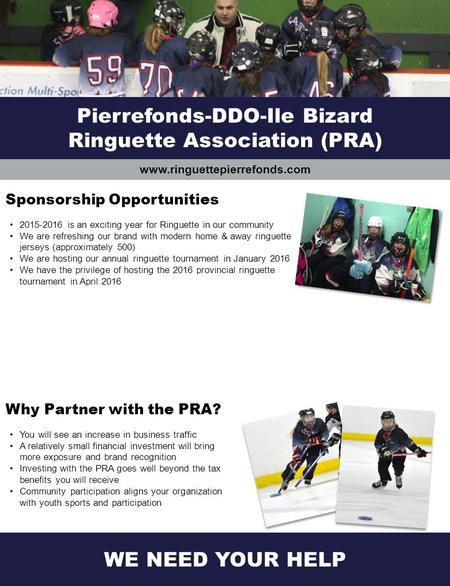 Pierrefonds-DDO-Ile Bizard Ringuette Association (PRA)
