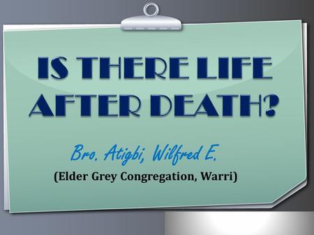Ihr Logo Bro. Atigbi, Wilfred E. (Elder Grey Congregation, Warri)