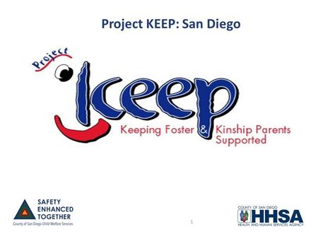 Project KEEP: San Diego 1. Evidenced Based Practice  Best Research Evidence  Best Clinical Experience  Consistent with Family/Client Values  “The.