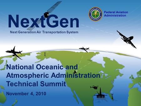 NextGen Next Generation Air Transportation System
