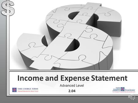 Income and Expense Statement Advanced Level 2.04.