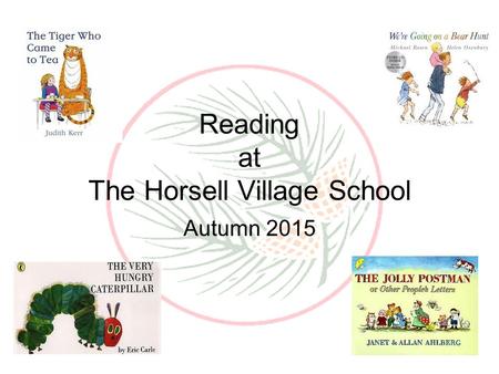 Reading at The Horsell Village School Autumn 2015.