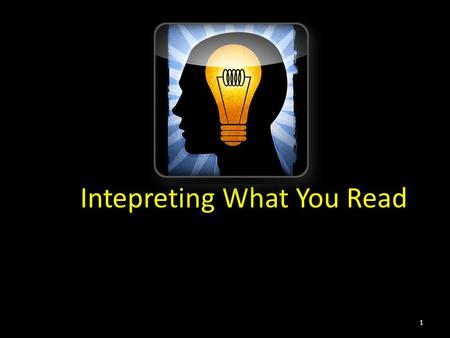Intepreting What You Read