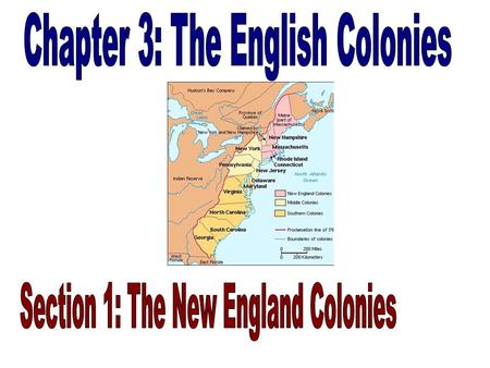 THE PILGRIMS: –In 1620 the Pilgrims, aboard the Mayflower, reached Cape Cod Bay, near what is now Provincetown, Massachusetts. –The Pilgrims left England.