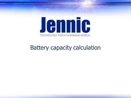 Battery capacity calculation. For example Example 1.Non beacon 2.Star network 3.JN5139R1 4.Binary size = 16kbytes 5.Continuously performs the following.