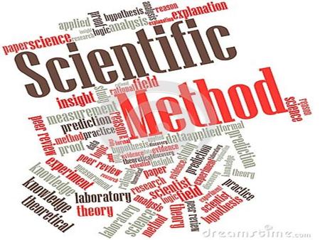 The Scientific Method. Every science experiment begins with a That’s Step ONE !