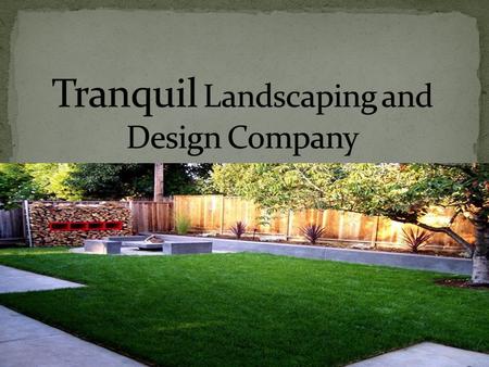 Our company will do the design and installation We specialize in lawn care, sprinklers, paving stones, flowers, trees and retaining walls.