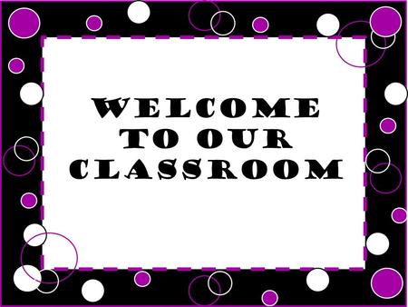 Welcome to our classroom. Independence Technology Different teaching styles Preparation for HJHS Curricular changes.