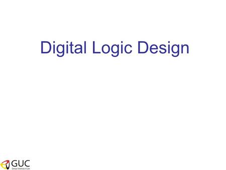 Digital Logic Design.