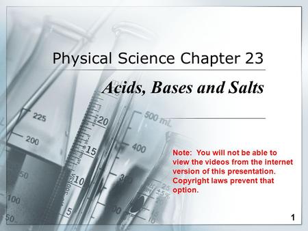 Physical Science Chapter 23