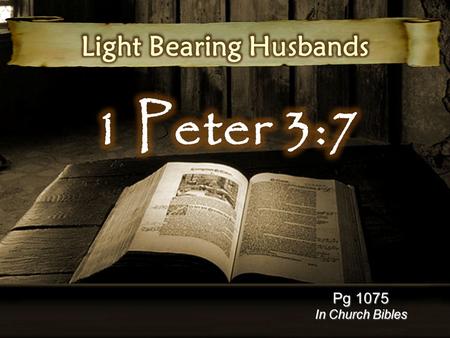Pg 1075 In Church Bibles. Pg 1075 In Church Bibles.