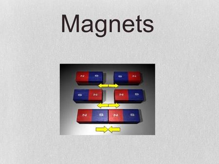 Magnets.