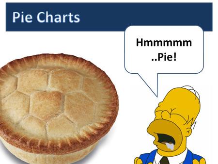 Hmmmmm..Pie!. WALT understand and interpret pie charts.