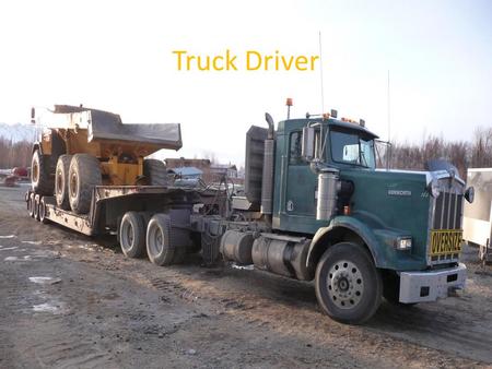 Truck Driver. How to become a truck driver First off you need to graduate from high school and have your diploma. Most of the time you will need but there.