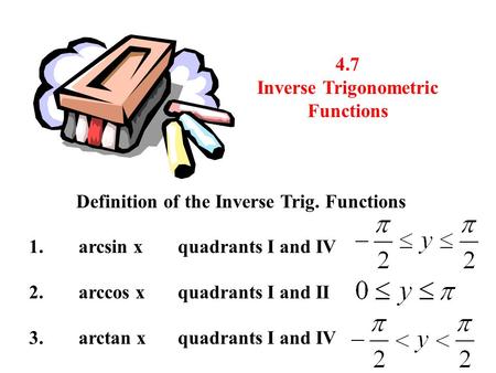Inverse Trigonometric