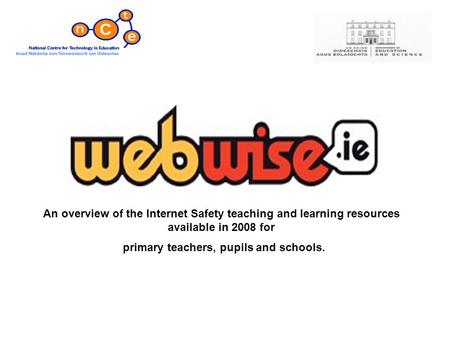 An overview of the Internet Safety teaching and learning resources available in 2008 for primary teachers, pupils and schools.
