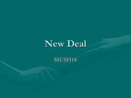 New Deal SSUSH18.