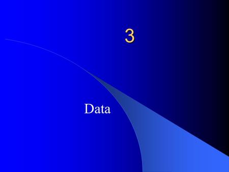 3 Data. Software And Data Data Data element – a single, meaningful unit of data. Name Social Security Number Data structure – a set of related data elements.