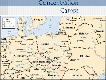 Concentration Camps. Dachau March 20, 1933 Heinrich Himmler announces the establishment of the first concentration camp Theodor Eicke – chief inspector.