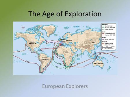 The Age of Exploration European Explorers. Christopher Columbus Sponsored by: Spain First expedition: He set sail for Asia in 1492. Where did he go: He.