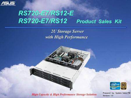 RS720-E7/RS12-E RS720-E7/RS12 Product Sales Kit