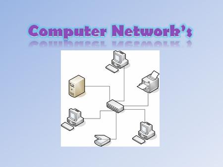 A computer network is a connection of many computers and many devices that are connected by communication channels.