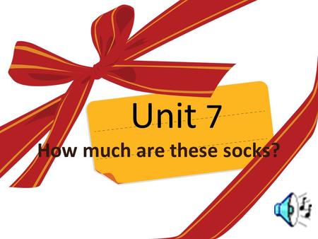 Unit 7 How much are these socks?. Period 1(1a-2d) Learning aims: （学习目标） 1.can use these words: socks T- shirts skirt shorts trousers shoes 2.Talk about.