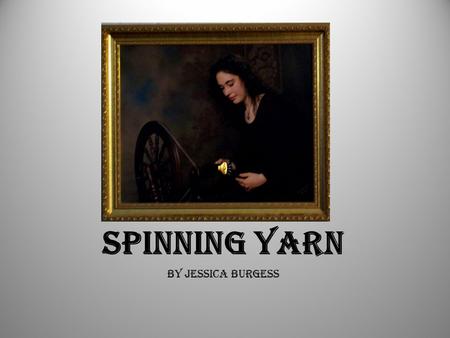 Spinning Yarn By Jessica Burgess. Common Wool Producers Sheep Llama.