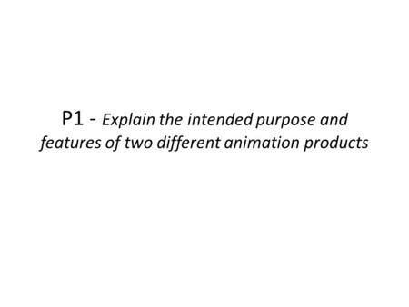Animation 1 Type: