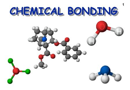 1 CHEMICAL BONDING. 2 Types of Bonds Ionic—transfer of 1 or more electrons from one atom to another (one loses, the other gains) forming oppositely charged.