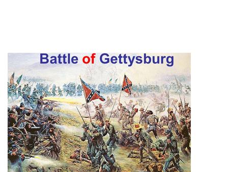 Battle of Gettysburg. Dear Mr. Spencer, Did you the following about the Battle of Gettysburg? It was fought from July 1-July3, 1863 CSA’s 2 nd Invasion.