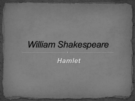 Hamlet. To be, or not to be--that is the question: Whether 'tis nobler in the mind to suffer The slings and arrows of outrageous fortune Or to take arms.