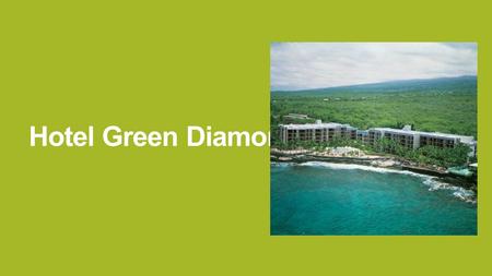 Hotel Green Diamond. The region HAWAII 50th state of USA chain of islands in the pacific tropical climate.