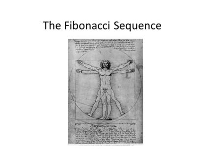The Fibonacci Sequence. Leonardo Fibonacci (1170 – 1250) First from the West, but lots of evidence from before his time.