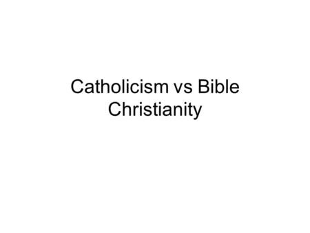 Catholicism vs Bible Christianity. Proverbs 15 1A soft answer turneth away wrath: but grievous words stir up anger. 2 The tongue of the wise useth knowledge.