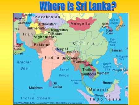 Where is Sri Lanka?.