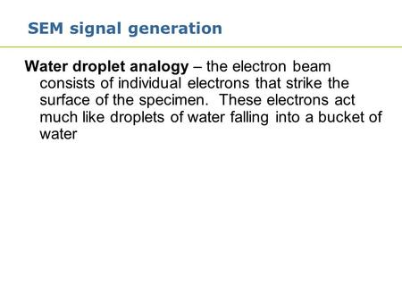 08/03/09 SEM signal generation