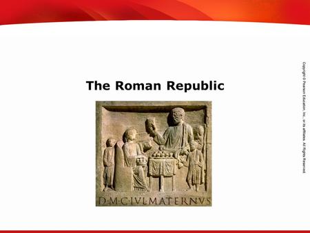 TEKS 8C: Calculate percent composition and empirical and molecular formulas. The Roman Republic.