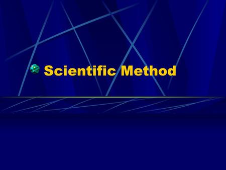 Scientific Method. What is science? The study of some body of knowledge that can be tested by repeatable experiment.