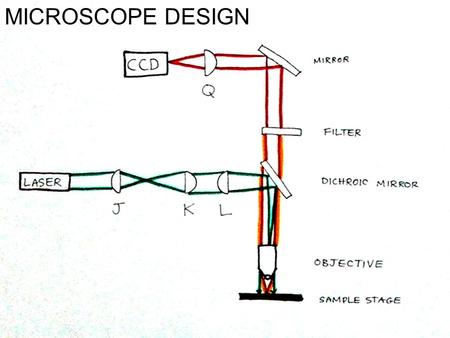 MICROSCOPE DESIGN. beam expander and objective Why do we need a beam expander? What facts about the laser do we need to know? How much expansion do we.