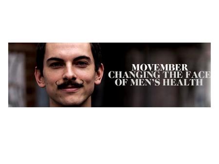 Movember impacts your life. 1 in 6 men will be diagnosed with prostate cancer. That is the same as 7 men in our section.