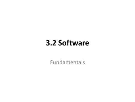 3.2 Software Fundamentals. A protocol is a formal description of digital message formats and the rules for exchanging those messages in or between computing.