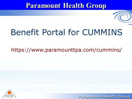 Benefit Portal for CUMMINS