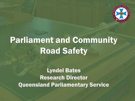Overview Strengths of parliamentary committees Overview of reformed committee system Example of previous road safety inquiry Becoming involved.