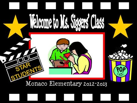 Monaco Elementary 2012-2013. This is my first year in the classroom. I was an intern at Monaco last year. I love what I do!