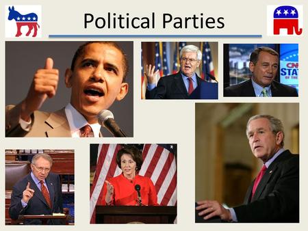 Political Parties. Four Party Eras Political Parties.